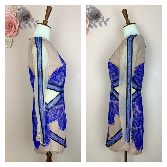 THREE FLOOR CHINA Blue Lace Dress - Picture 12 of 16